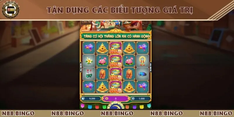 Cách Quay Nổ Hũ N88 Cực Đơn Giản Dành Cho Tân Thủ Tận dụng các biểu tượng có giá trị để gia tăng tỷ lệ thắng