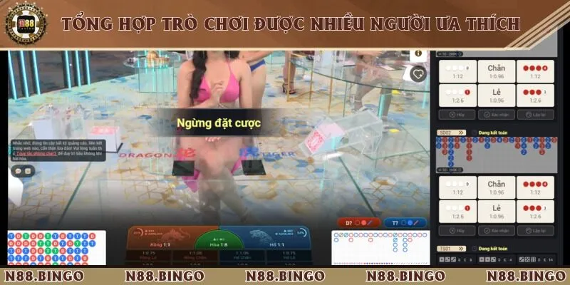 On Casino N88 - Thế Giới Game Bài Hấp Dẫn, Ưu Đãi Khủng Danh sách trò chơi ấn tượng tại ON Casino