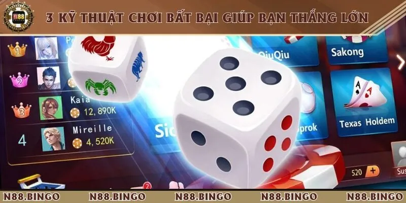 Tài Xỉu N88 Và Giải Thích Nhanh Cách Chơi Dễ Nhớ Tuyệt chiêu đánh bại tài xỉu N88